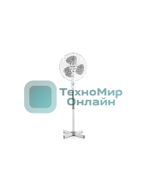 Вентилятор напольный CENTEK CT-5015 (серый) 45Вт, 1.25м, 43см, 3 скорости, автоповорот, подсвет