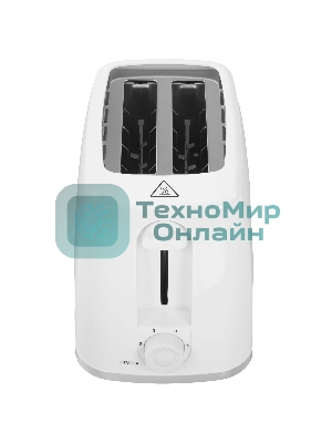 Тостер DELTA DL-6901 белый, 650 Вт