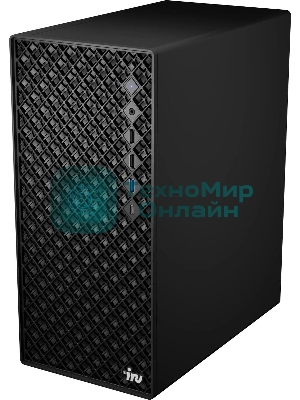 Компьютер IRU Tactio 520B6SB MT Ryzen 5 8600G (4.3) 16Gb SSD 512Gb RGr Win 11Pro 2.5xGbitEth 450W черный (RUS) (2131215)