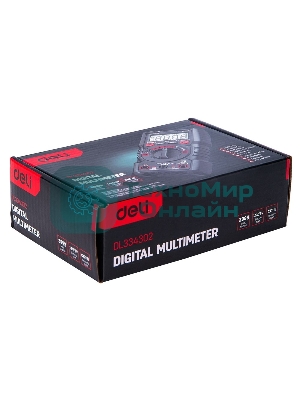 Цифровой мультиметр Deli DL334302