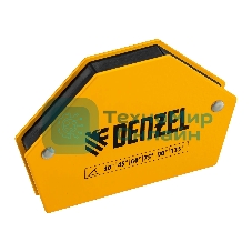 Фиксатор магнитный Denzel для сварочных работ усилие 25 LB, 30х45х60х75х90х135 град.