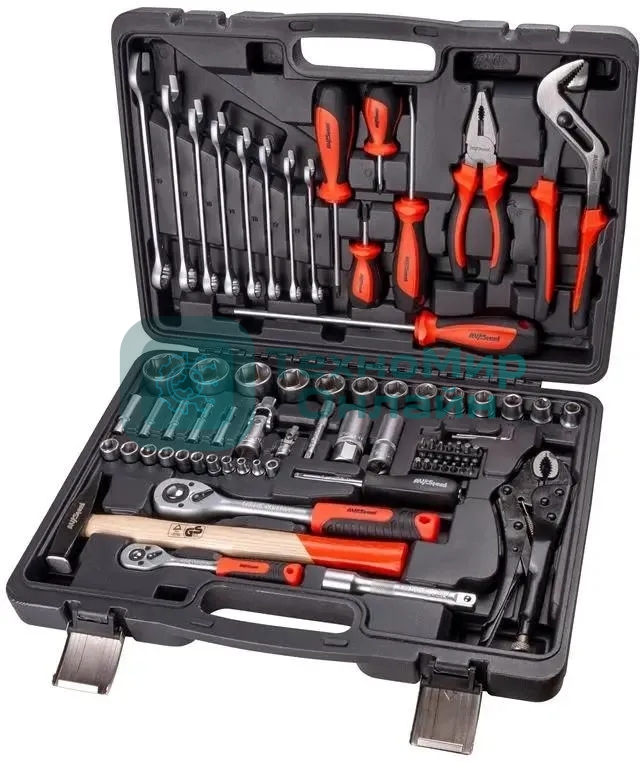 Набор инструмента AVSTEEL AV-011072 72 предм. профессион.