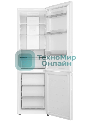 Холодильник Candy CFN6200WDC белый двухкамерный 227/91л морозилка снизу, No Frost