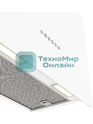 Вытяжка каминная Elikor Метеорит 60П-700-Э4Д белый, 60 см, 700 куб. м/ч, 52 дБ