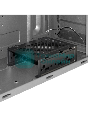 Компьютерный корпус Miditower ExeGate XP-333U-UNS500 (ATX, БП UNS500 с вент. 12см, 1хUSB/2хUSB 3.0, аудио, черный)