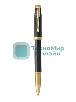 Ручка роллер Parker IM Premium T323 (CW1931660) Black GT, F, черные чернила, подарочная коробка