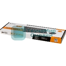Комплект клавиатура+мышь A4Tech 4200N беспроводной, USB, 1000 DPI, чёрный