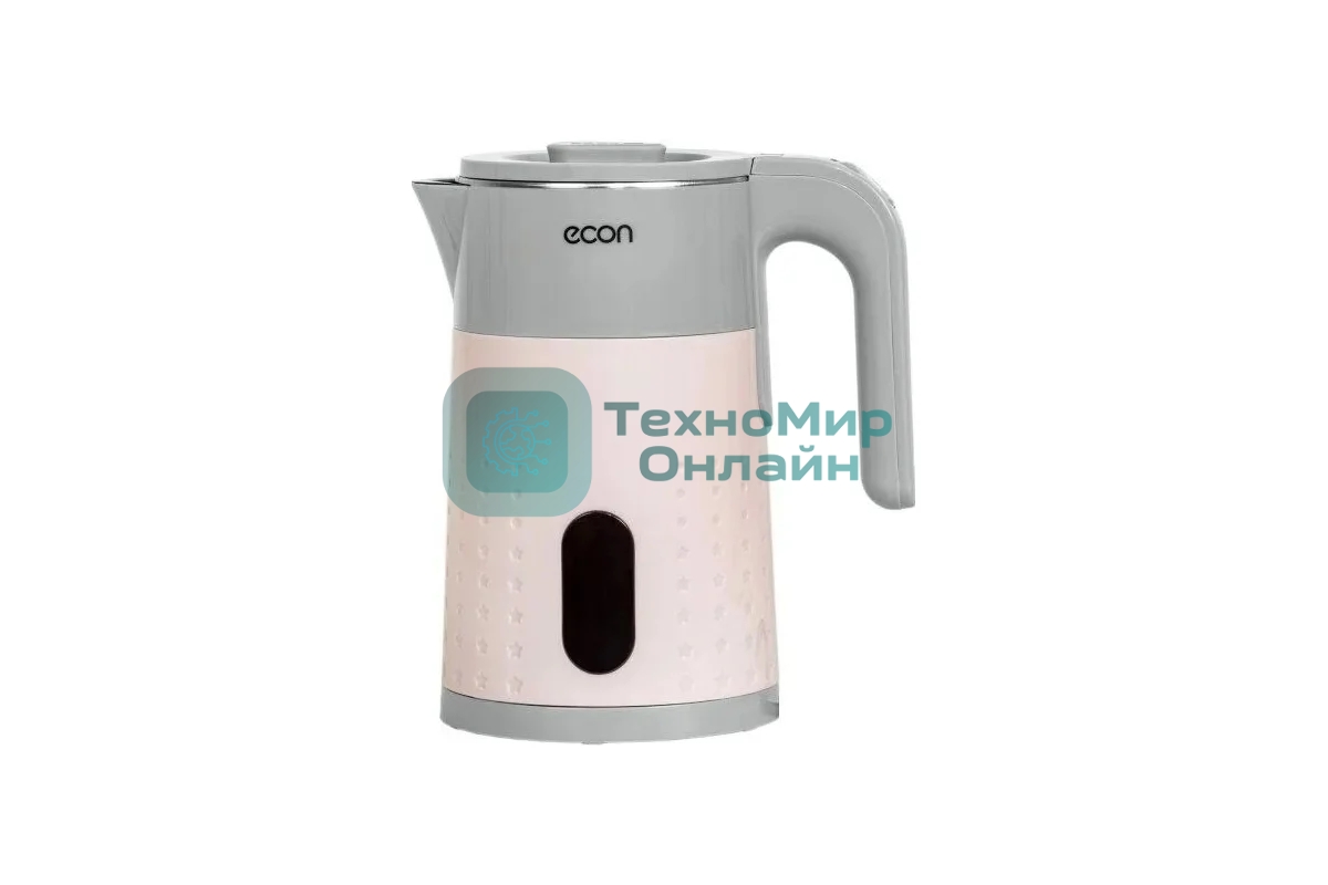 Чайник электрический ECON ECO-1883KE, мощность 1500 ватт, объем 1.7 л