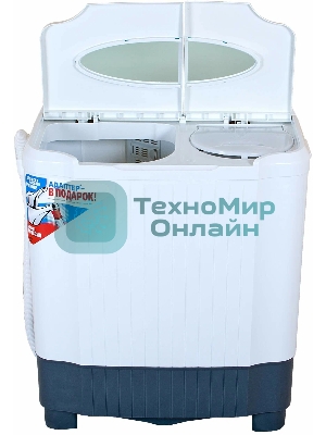 Стиральная машина Renova WS-50РЕТ белый, загрузка вертикальная 5 кг, 1350 об/мин., класс: А+
