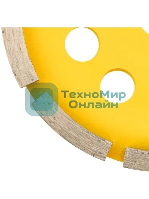 Чашка алмазная шлифовальная Kranz 1-ряд 125х22.2 мм