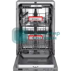 Посудомоечная машина Timberk Set&Dry T-DW45BI103 серебристый (узкая)