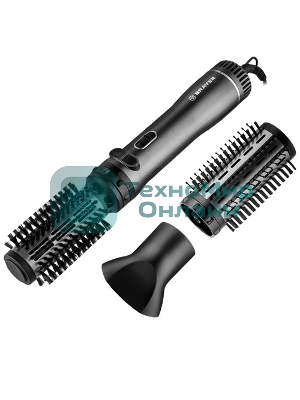 Фен-щетка Brayer BR3137 черный, 1000 Вт, 38/50 мм