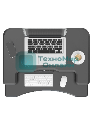 Стол для ноутбука Cactus VM-FDE103 столешница МДФ черный 91.5x56x123см (CS-FDE103BBK)