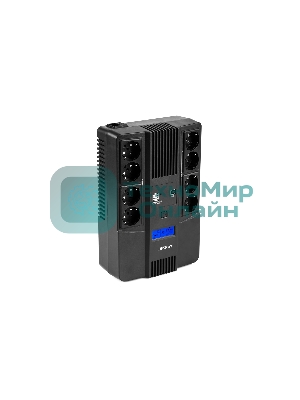 Источник бесперебойного питания Бастион SKAT-UPS 1000-AID-IN-1x9-8 600Вт 1000ВА черный