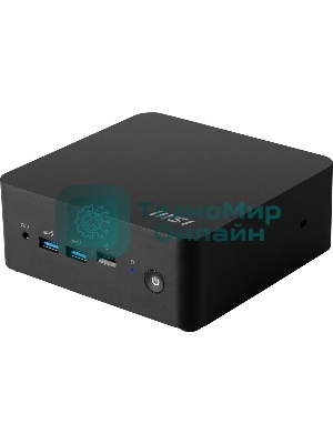 Компьютер MSI Cubi NUC 1M-098RU, черный, Intel Core 5 120U/16Gb/512Gb/IrisXE/WF6E/BT5.3/120W/AirCooling/W11P (9S6-B0B111-218)
