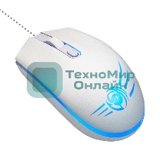 Комплект клавиатура+мышь Dialog KMGK-1707U проводной, USB, 1600 DPI, белый