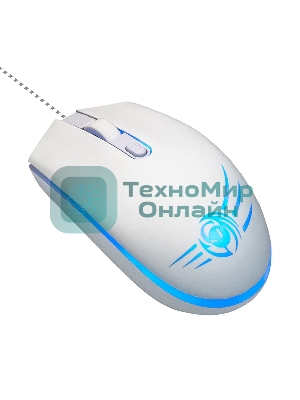 Комплект клавиатура+мышь Dialog KMGK-1707U проводной, USB, 1600 DPI, белый