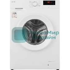 Стиральная машина Weissgauff WM 46106 Steam белый, загрузка фронтальная 6 кг, 1000 об/мин, класс: А+