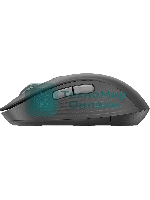Мышь беспроводная Logitech M750 графитовый, 4000 dpi, радиоканал, Bluetooth, USB, кнопки - 5