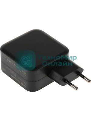 Блок питания TopON TOP-GaN-65WB автоматический 65W 5V-20V 3.25A 2xUSB от бытовой электросети LED индикатор