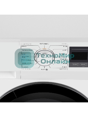 Сушильная машина Maunfeld MFDM168WH02 белый, 8 кг, сушка - тепловой насос, программ - 16, 59.5 x 84.5 x 61 см