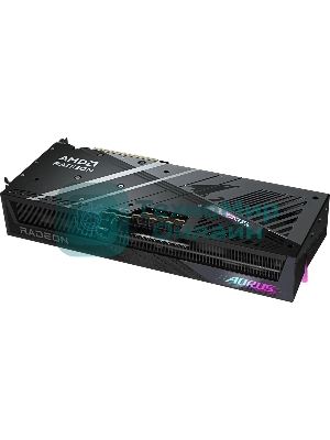 Видеокарта Gigabyte PCI-E GV-R9070XT AORUS E-16GD 1.0 AMD Radeon RX 9070XT 16Gb 256bit GDDR6 2175/20000 HDMIx2 DPx2 HDCP Ret