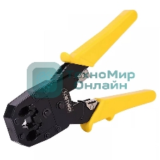 Обжимные клещи Deli DL2468 4P,6P,8P Размер: 200 мм. Спецификация обжима: 4P, 6P, 8P. Холоднокатаный стальной лист с черной отделкой ручка из ПВХ. Многофункциональность: резка проволоки, зачистка.