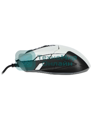 Мышь проводная A4Tech Bloody W70 Max белый, 10000 dpi, USB, кнопки - 9