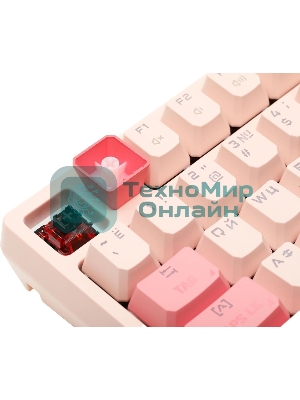 Клавиатура проводная A4Tech Bloody S87 Energy (S87 USB ENERGY PINK) USB розовый