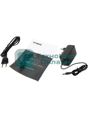 Микросистема Hyundai H-HA650 черный 150Вт FM USB BT SD/MMC/MS