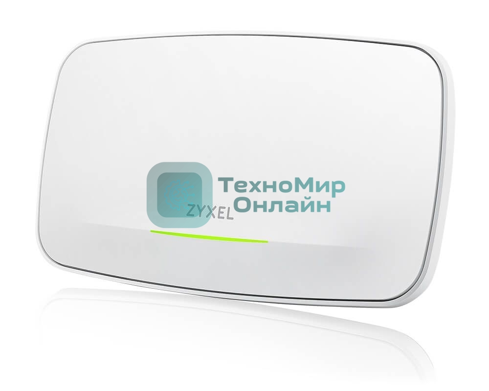 Точка доступа Zyxel NebulaFlex WBE660S, WiFi 7, 802.11a/b/g/n/ac/ax/be (2,4 и 5 ГГц), MU-MIMO, Smart Antenna, антенны 4x4, до 1376+8640 Мбит/с, 1xLAN 10GE, 1xLAN GE, PoE, защита от 4G/5G, BLE Beacon