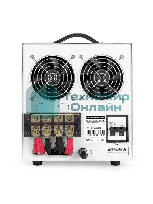 Стабилизатор напряжения ExeGate Expert AS-15000 (15000ВА, вход 140-260В, цветной дисплей, выход 220В±8%, КПД 98%, 5 уровней защиты, задержка, усиленный метал. корпус, клем.колодка, RTL)