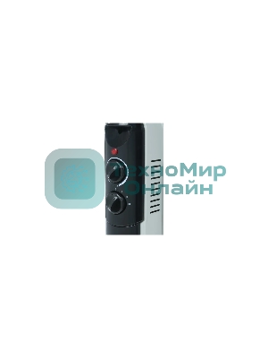 Обогреватель масляный Neoclima NC 9309, белый/черный, 2000 Вт, 25 м2, термостат