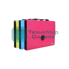 Папка-портфель Deli Rio EB40302 13 отделений, A4 полипропилен 0.6мм, ассорти