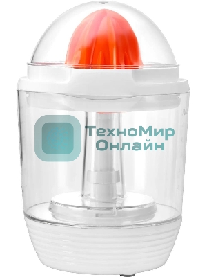 Соковыжималка Starwind SJ 1241 белый/прозрачный, цитрусовая, 30 Вт, 1200 мл, механическое