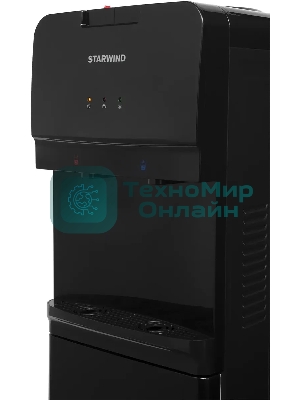 Кулер Starwind SW-1005TEW напольный, электронный, черный