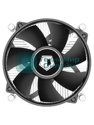 Кулер ID-COOLING DK-17 PWM серебристый/черный 92мм алюминий 2200rpm 26db 4-pin 65W 42мм