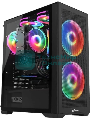 Компьютерный корпус AeroCool/Formula Air Power G5 DUO черный без БП ATX 2x180мм 1xUSB3.0 1xUSB3.1 audio bott PSU