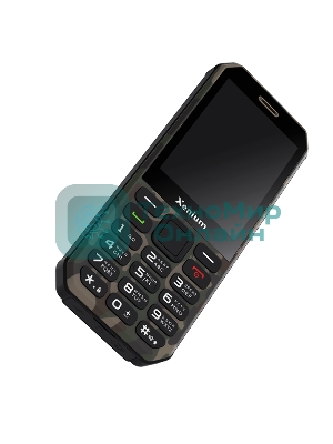 Мобильный телефон Xenium X300 зеленый камуфляж