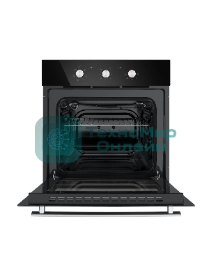 Духовой шкаф электрический встраиваемый HOMSair OES657BK черный