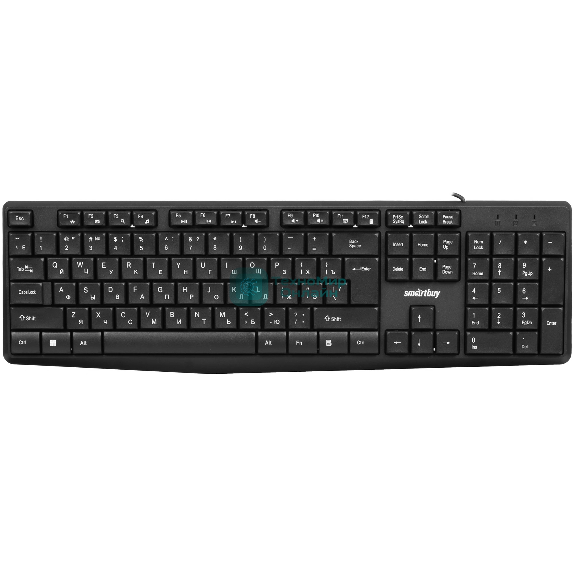 Клавиатура проводная SMARTBUY (SBK-220U-K) ONE 220 USB черная