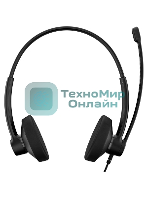 Гарнитура EPOS Impact 100 UC Stereo чёрный, проводная, USB / USB-C