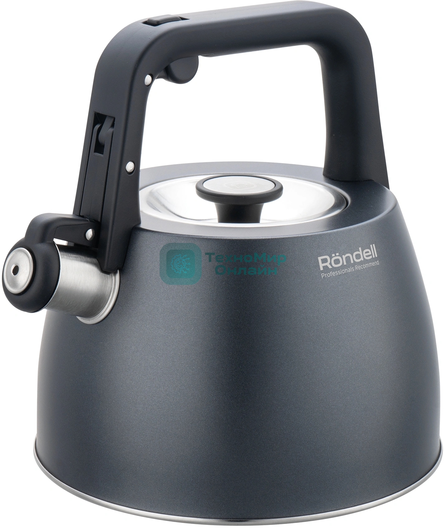 Чайник Rondell Filigran RDS-1950 2.7 л. металлический серый