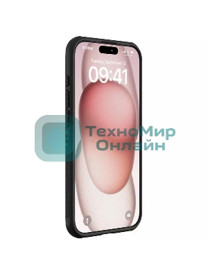 Чехол Super Frosted Shield Pro, черный, (AP IP15 Pro Max)