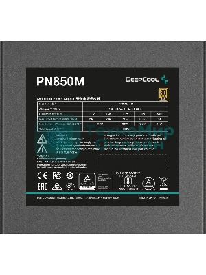 Блок питания Deepcool/GamerStorm PN850M, 850Вт, 80 PLUS Gold, 120мм, черный