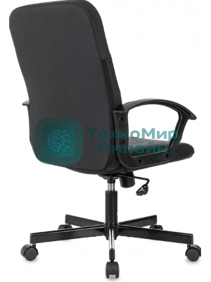 Кресло Бюрократ Triest черный, экокожа