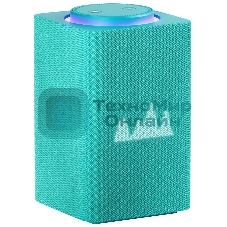 Умная колонка Яндекс Станция Макс, 65Вт, с экраном, 1 динамик, часы, Алиса, Wi-Fi, Bluetooth 5.0, Zigbee, бирюзовый