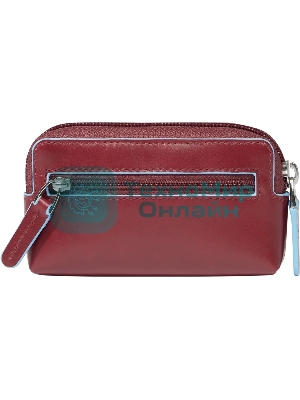 Ключница Piquadro Blue Square PC4216B2/R красный натур.кожа