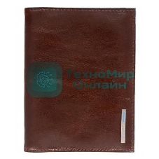Обложка для паспорта Piquadro Blue Square PP1660B2/MO коричневый натур.кожа