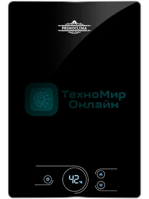 Электрический проточный водонагреватель PrimoClima AMOR 8.8 кВт, черный